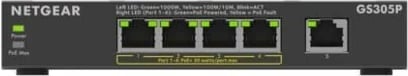 Switch NETGEAR GS305P-300EUS, 5 porta, Gigabit, PoE, i zi