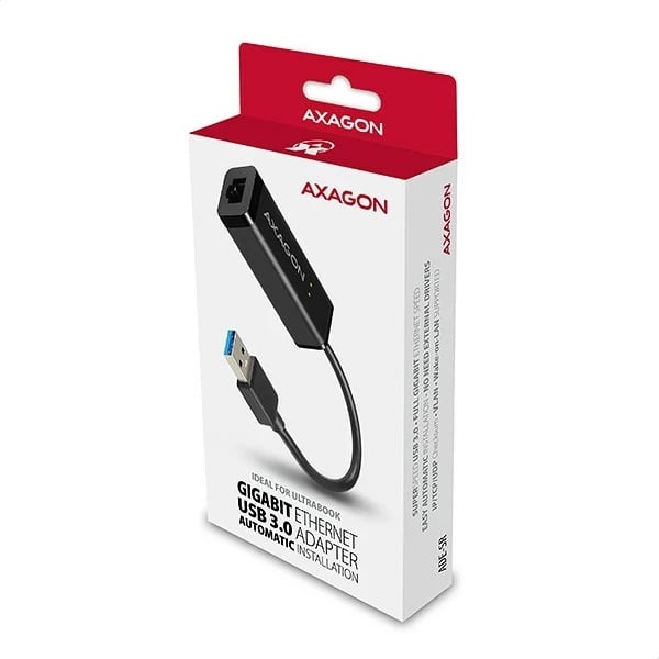 Adapter rrjeti AXAGON ADE-SR, Gigabit Ethernet, USB 3.0, i zi