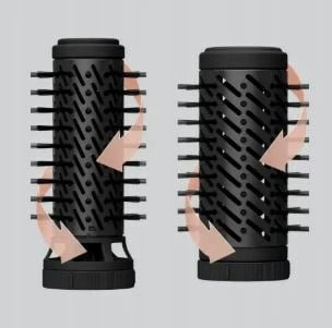 Furçë me ajër të nxehtë rrotulluese Rowenta UB9520F0, e zezë