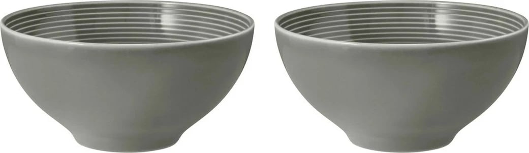Pjatë sallate Seltmann Weiden Beat, Porcelan, Gri