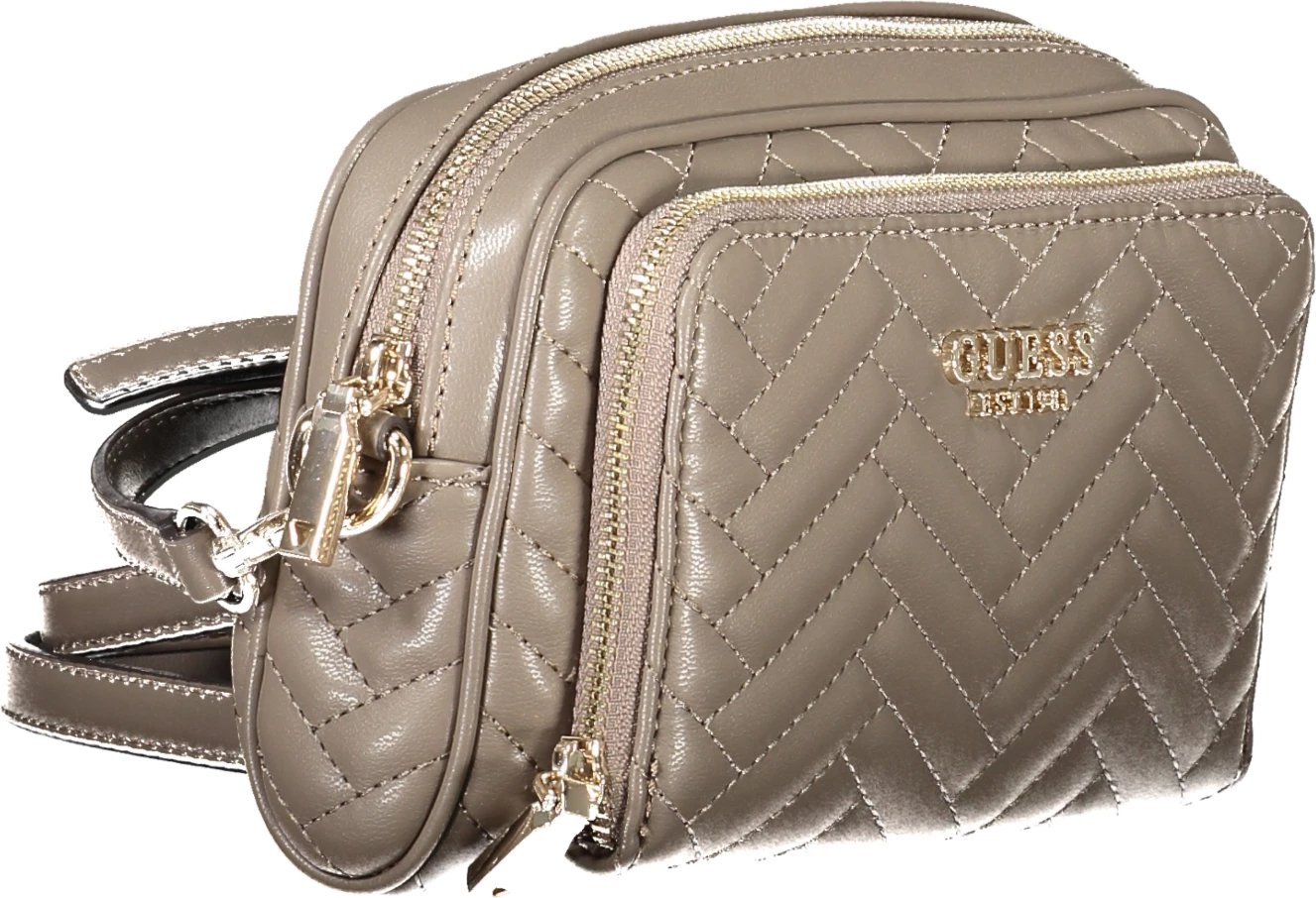 Çantë femra GUESS JEANS Anning, kafe