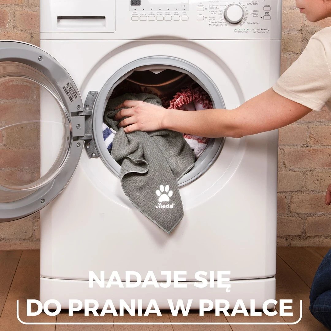 Peshqir për kafshë Vileda PET PRO M, hiri
