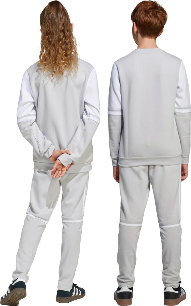 Pantallona sportive për fëmijë adidas, gri