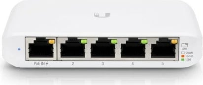 Switch UBIQUITI UniFi USW-FLEX-MINI, 5 porte, i bardhë