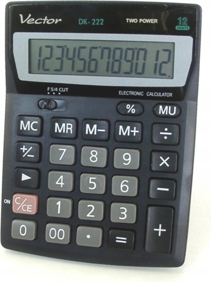 Kalkulator zyre Vector KAV DK-222, 12 shifra, i zi