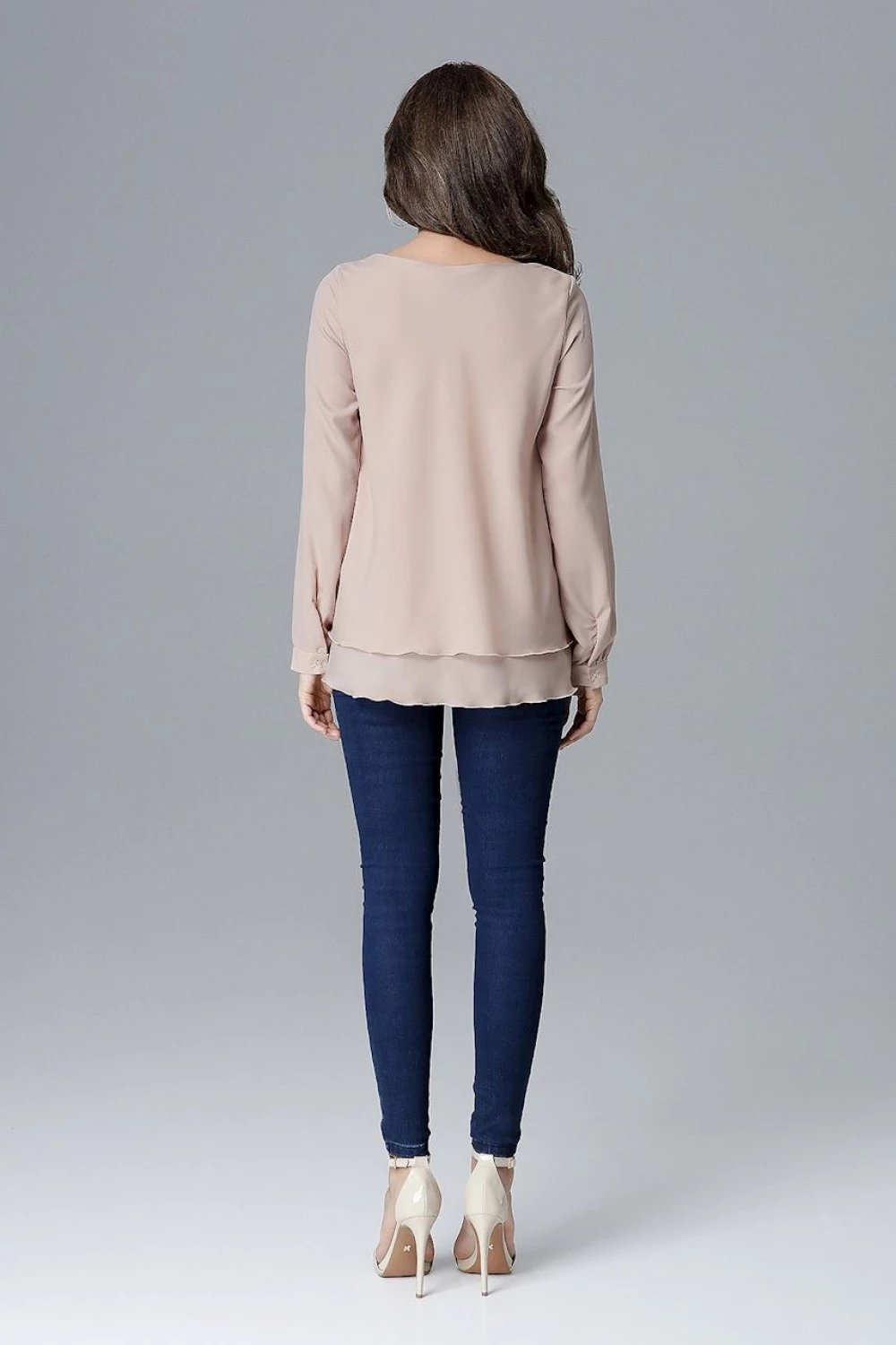 Bluzë Lenitif model 128525, bezhë