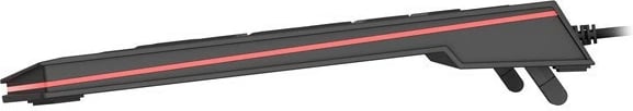 Tastierë gaming Natec Genesis Lith 400 RGB, me ndriçim, me kabllo, e zezë