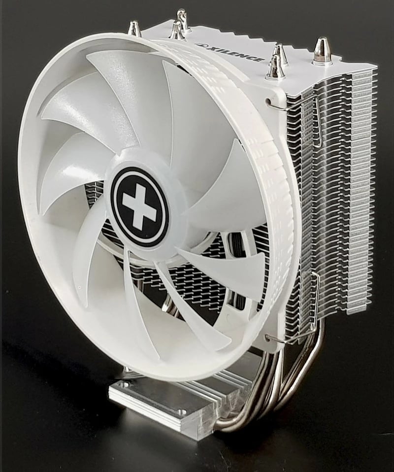 Cooler procesori Xilence Performance C XC229, 12 cm, PWM, i bardhë, RGB