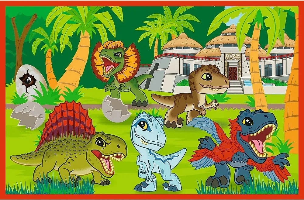 Puzzle Trefl Jurassic World Explorers 2x24 pjesë, për fëmijë Puzzle Trefl Jurassic World Explorers 2x24 pjesë, për fëmijë