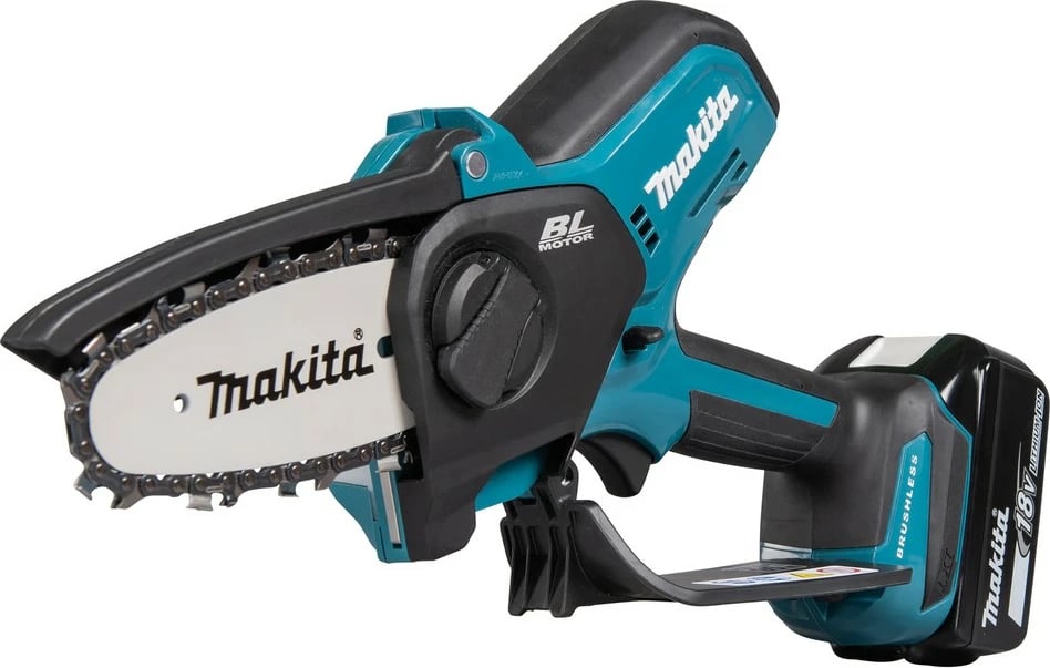 Sharrë elektrike Makita DUC101Z, 18V, 320W, 10cm, zi/kaltër Sharrë elektrike Makita DUC101Z, 18V, 320W, 10cm, zi/kaltër
