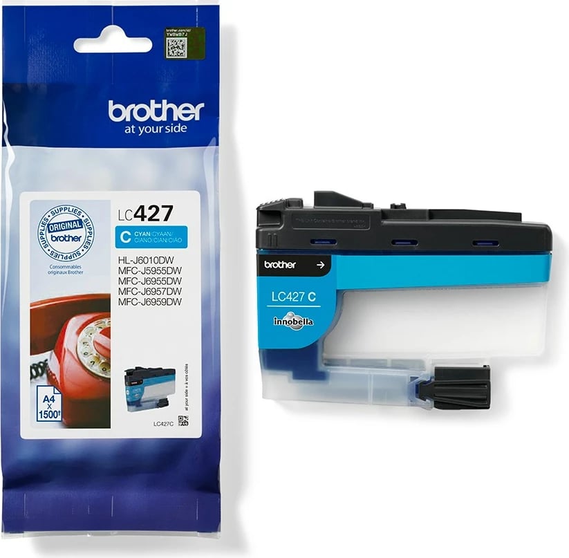 Toner Brother LC427C, Cyan, 1500 faqe