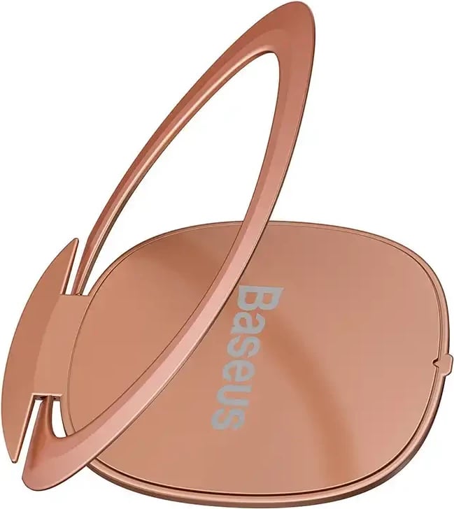 Mbështjellës Baseus SUYB-0R për celular, ring holder, rose gold