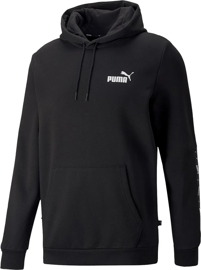 Duks Puma ESS+ Tape me kapuç, i zi