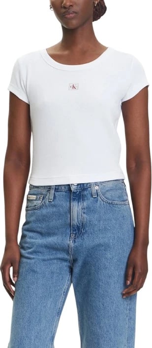 Maicë Calvin Klein Jeans femra e bardhë