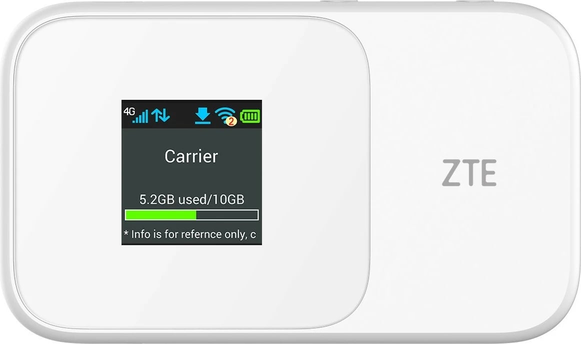 Router portabël ZTE MF986D, LTE Kat 12, i bardhë