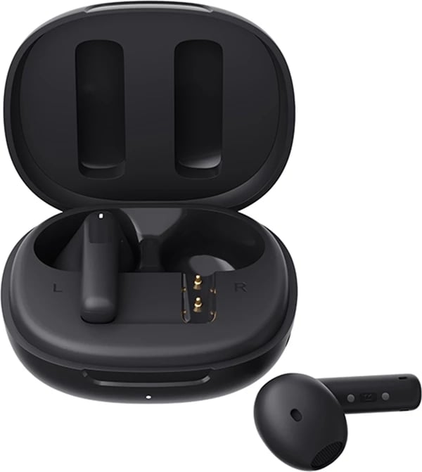 Kufje TWS QCY AilyBuds E20 HT13, Bluetooth 5.4, me mikrofon, IPX4, e zezë