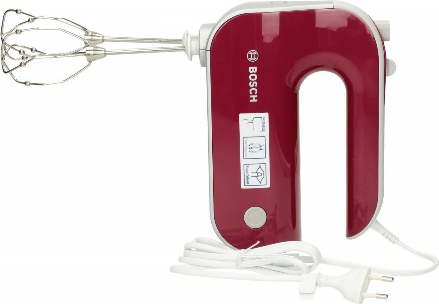 Mikser dore Bosch MFQ 40304, 500W, 5 shpejtësi, Maroon/Argjend