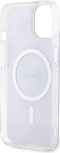 Mbështjellës Guess 4G MagSafe për iPhone 14, vjollcë