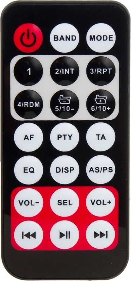 Radio makine Audiocore AC9720B, MP3, WMA, USB, RDS, SD, Bluetooth, Multicolor