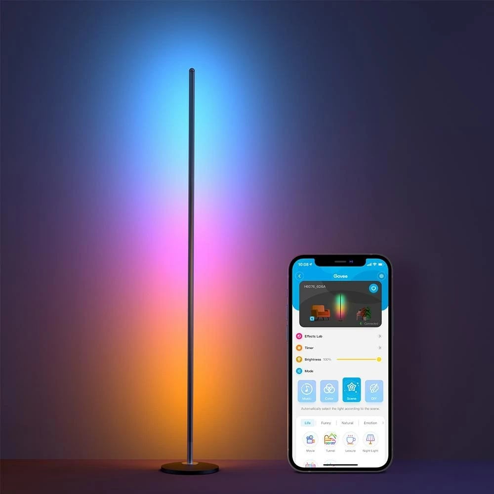 Llambë smart Govee, wireless, bluetooth, e zezë