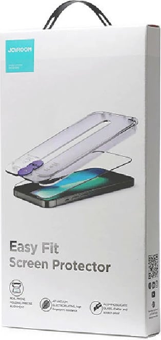 Xham i fortë Joyroom JR-H03 për iPhone 14 Plus 6.7 inç, me skaje të zeza