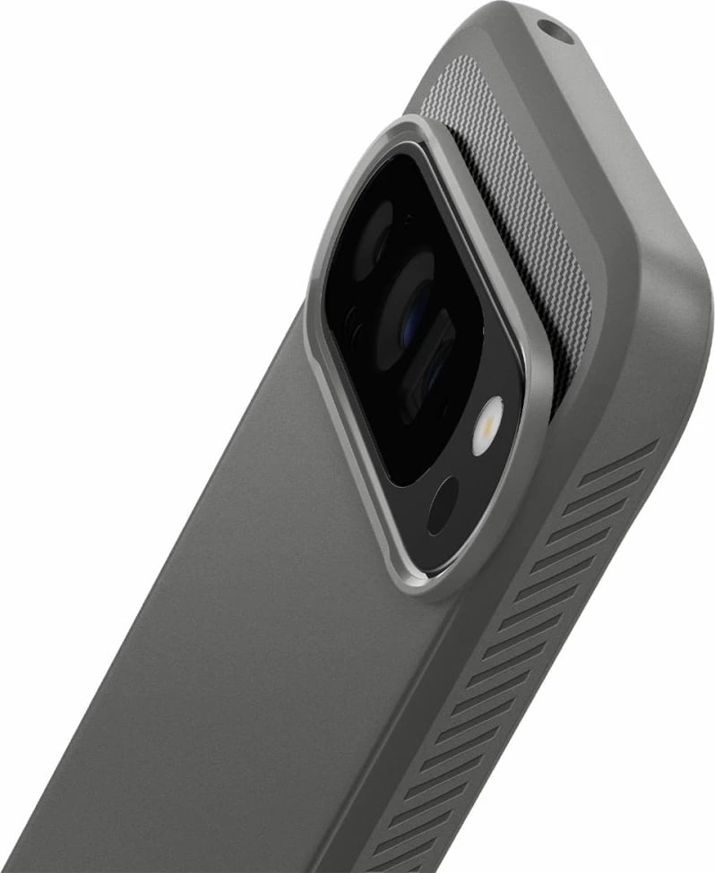 Mbështjellës Spigen Rugged Armor për Google Pixel 9 Pro XL, Gri
