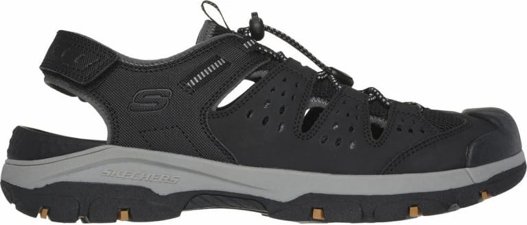 Sandale për meshkuj Skechers, të zeza