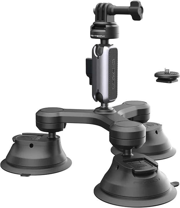 Mbajtës për kamera aksion PGYTECH P-GM-224 me tre krahë, i zi