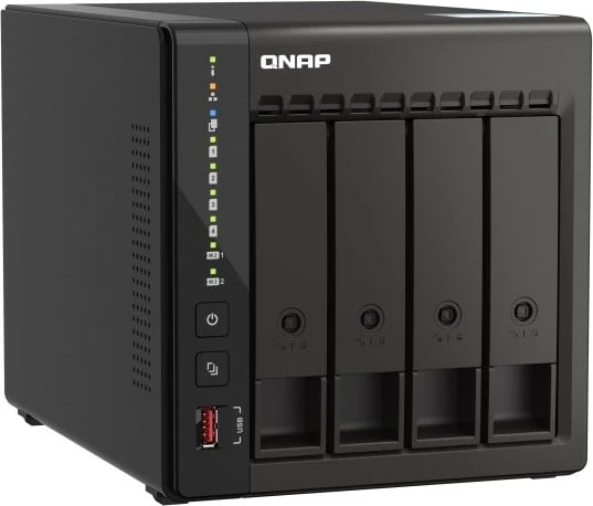 NAS QNAP TS-453E-8G, 4-bay, Intel Celeron 2GHz, 8GB RAM, i zi