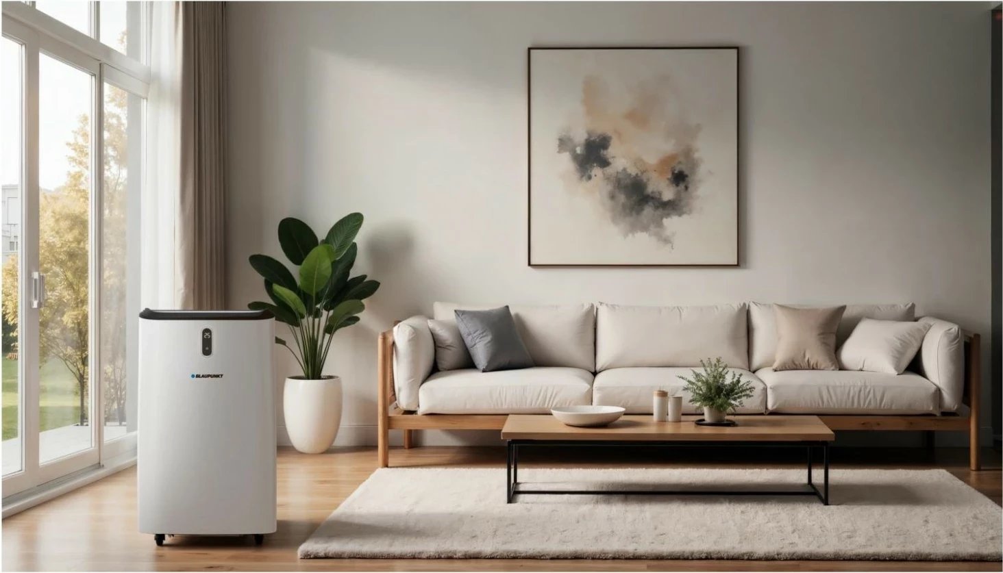 Kondicioner dyshemeje Blaupunkt ACP616, 55m², Wi-Fi, i bardhë