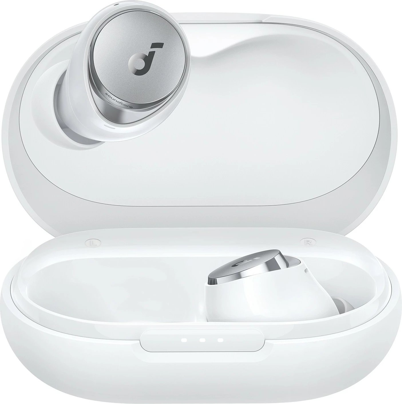 Kufje Anker Soundcore Space A40 A3936G21, Bluetooth, të bardha
