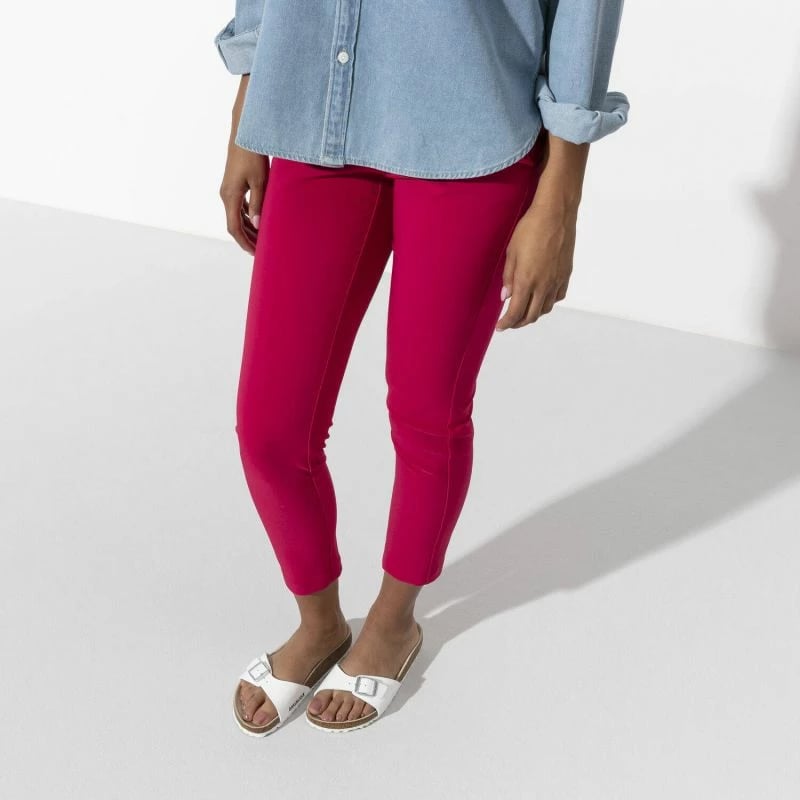 Papuqe femra Birkenstock, të bardha