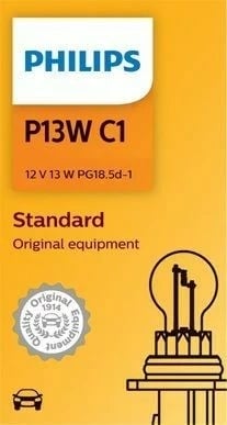 Llambë makine Philips Vision Standard 12277C1, 12 V, P13W, 13 W, 1 copë