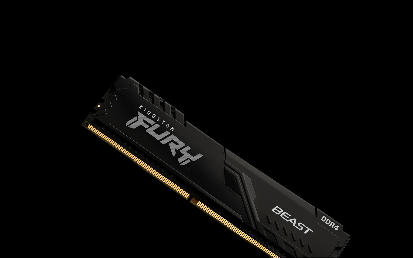 RAM Memorje Kingston FURY Beast 32GB (2 x 16GB) DDR4 3200MT/s CL16, e zezë