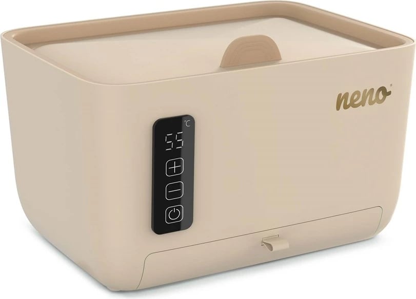 Ngrohës pecetash të lagura neno CALME me ekran LED, Bezhe