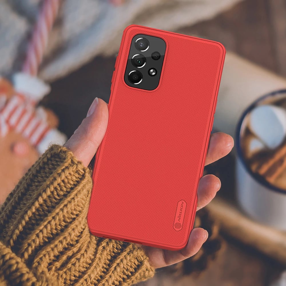 Mbështjellës Nillkin Super Frosted Shield Pro për Samsung Galaxy A73, i gjelbër