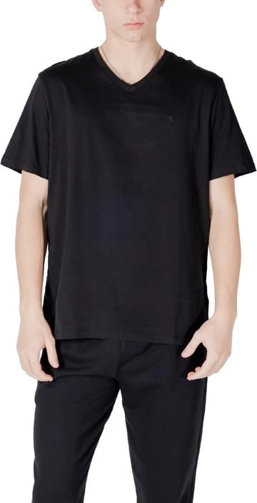 Maicë për meshkuj Calvin Klein Jeans, e zezë