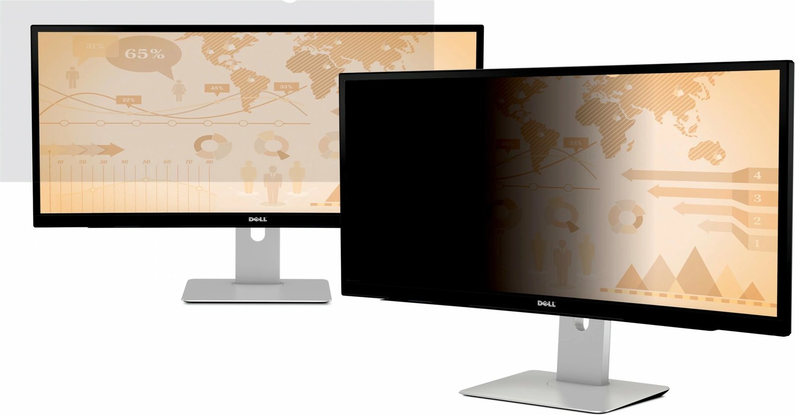 Filter privatësie 3M PF340W2E, 34", 21:9, anti-glare, ngjyrë e zezë