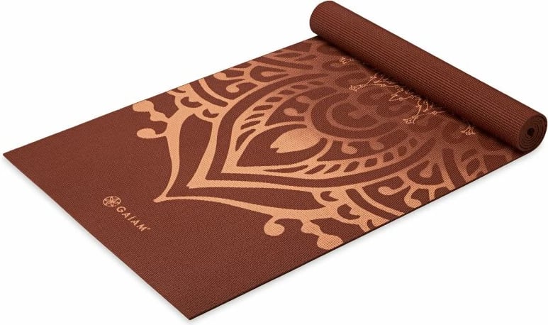 Joga mat GAIAM për meshkuj dhe femra, kafe