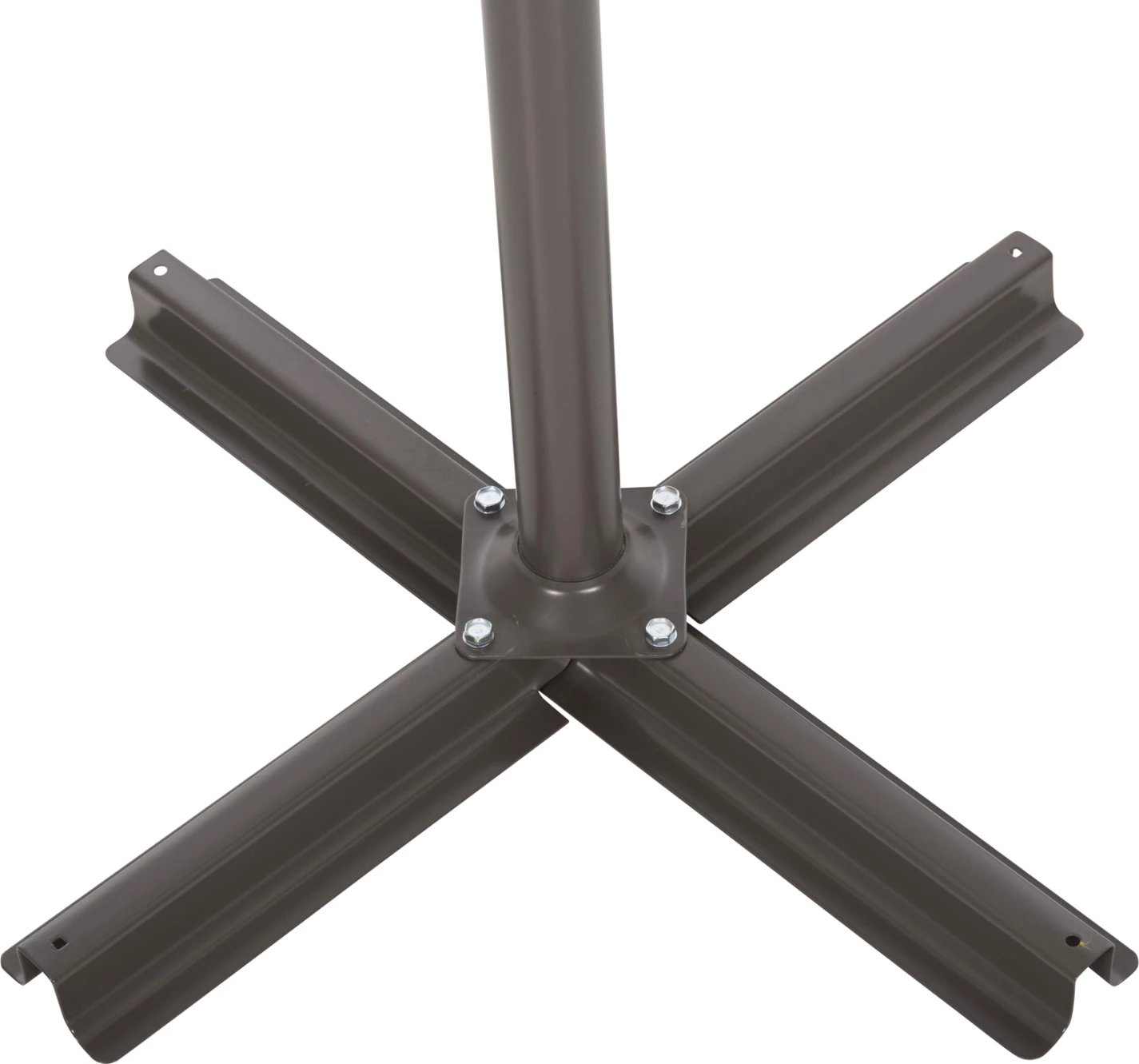 Çadër palosëse GELDORF FH6092 metal & poliestër, ngjyrë kafe, Φ260x245Hcm
