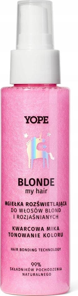 Spray për flokë Yope Blonde My Hair Illuminating për femra 100ml