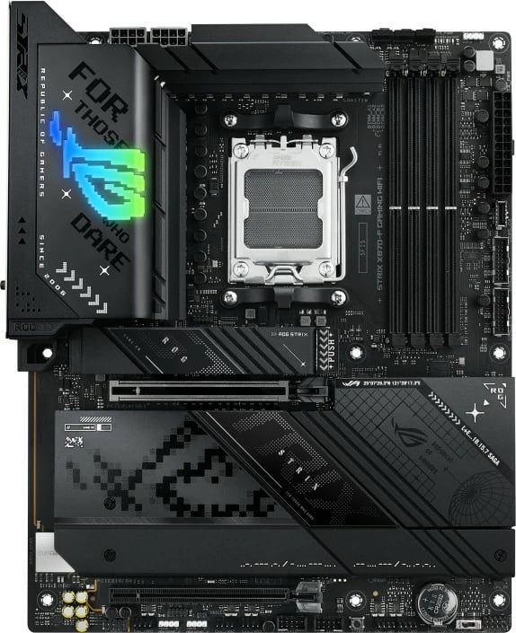 Pllakë amë Asus ROG STRIX X870-F GAMING WIFI, Socket AM5, ATX, DDR5, WiFi 7, e zezë