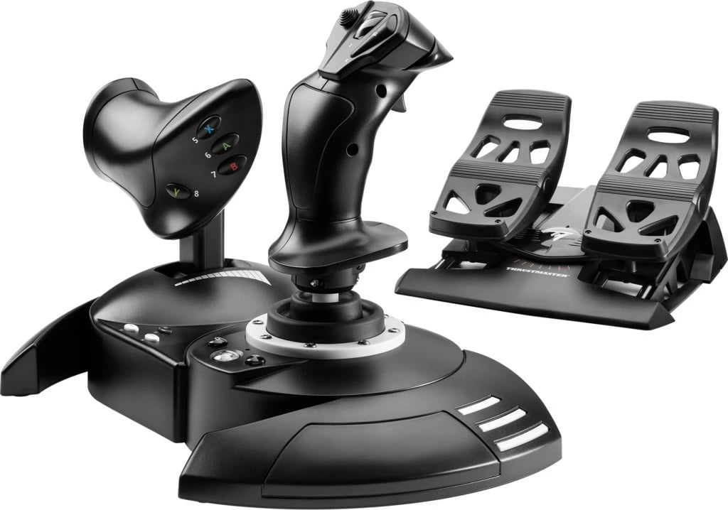 Joystick Thrustmaster T.Flight Full Kit, për Xbox/PC, me kabllo, i zi
