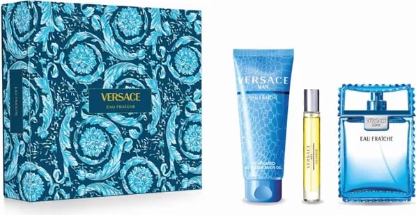 Set Versace Man Eau Fraiche Set, EDT 100ml + EDT 10ml + SG 150ml