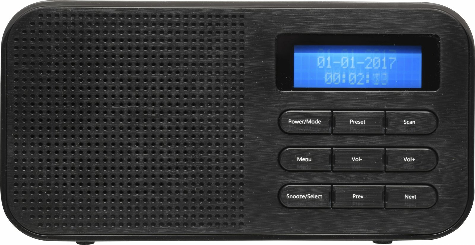 Radio Denver DAB-42, DAB+, e zezë