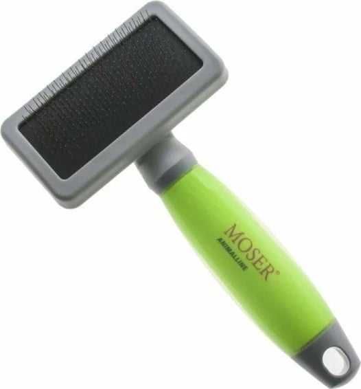 Furçë Moser Spazzola Cardatrice Media Manico Gel 7065