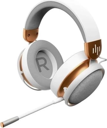 Kufje gaming Dark Project SONO Wireless, Bluetooth, mikrofon i ndashëm, bardhë