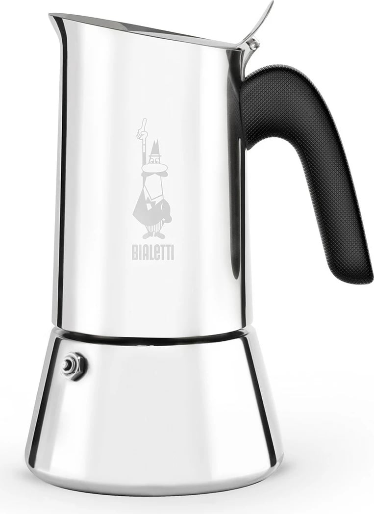 Moka pot Bialetti Venus 4 filxhanë, 0.2L, inox, e argjendtë