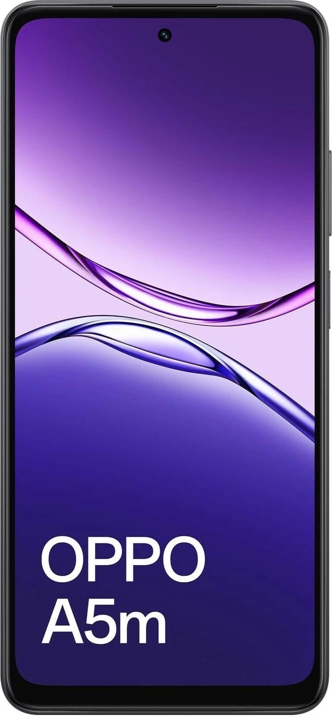 Celular OPPO A5m 8/256GB, Android 15, i kaltërt e errët