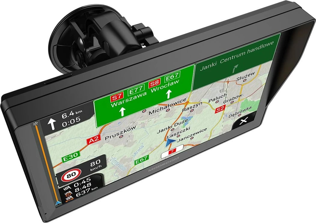 Navigacion GPS MODECOM FREEWAY CX 9.3 iGO Truck, ekran 9 inç, harta Evropë, 16 GB, 512 MB RAM, USB‑C, me përditësim 1‑vjeçar